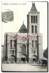 Postcard Old Paris Cathedrale St Denis