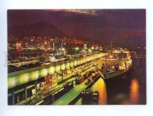 179672 Ocean Terminal looking at Hong Kong old postcard