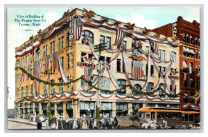 People's Store Tacoma WA Washington 1909 DB Postcard G19