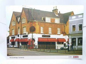The Cambridge Hotel Bar Restaurant Camberly Surrey Vintage Postcard 1980s