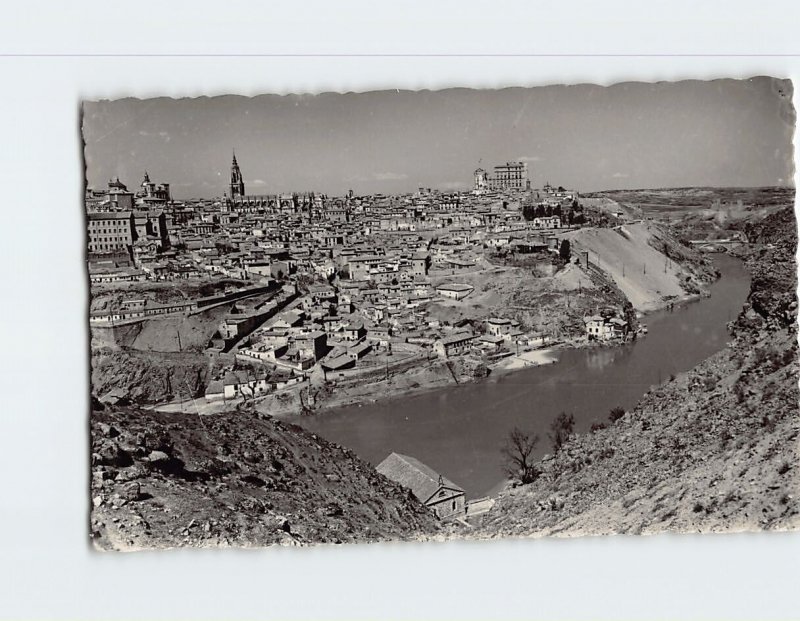 Postcard General view, Toledo, Spain