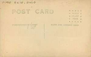 Scio Ohio C-1910 Public School RPPC Photo Postcard 21-6660