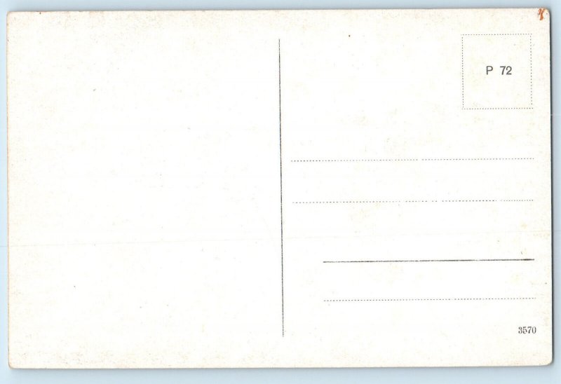 Geislingen an der Steige Germany Postcard Helfenstein Castle Ruins c1920's