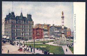 Lafayette Square Buffalo NY unused c1910's