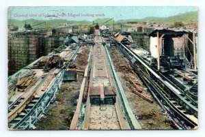 Pedro Miguel Locks Construction Panama Canal Panama DB Postcard Balboa CZ P13