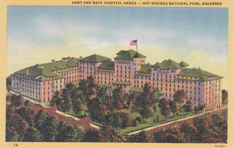 Arkansas Hot Springs Army and Navy Hospital Annex Curteich