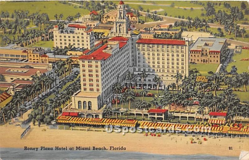 Roney Plaza Hotel - Miami Beach, Florida FL