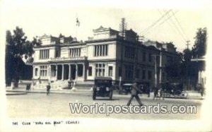 Real Photo Club Vina del Mar Vina del Mar Chile, Chilean, de Chile Unused 