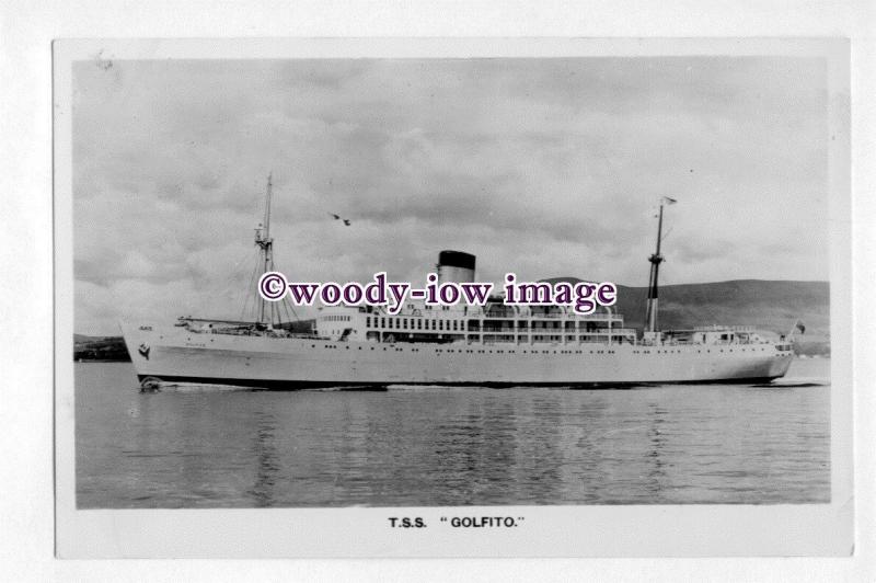 pf4605 - Fyffes Cargo Ship - Golfito , built 1949 - postcard