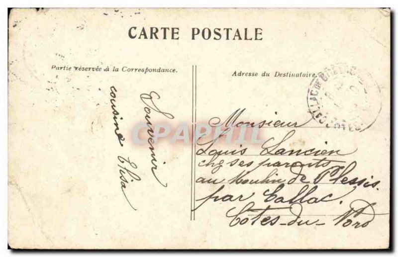 Paris Old Postcard Vendome Column