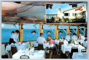 Lighthouse Restaurant, St Andrews-by-the-sea New Brunswick, Multiview Postcard