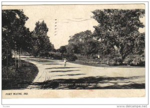 Driveway , Sweeney Park , FORT WAYNE , Indiana , PU-1908