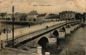 CPA GRAY - Le Pont de Pierre (380127)