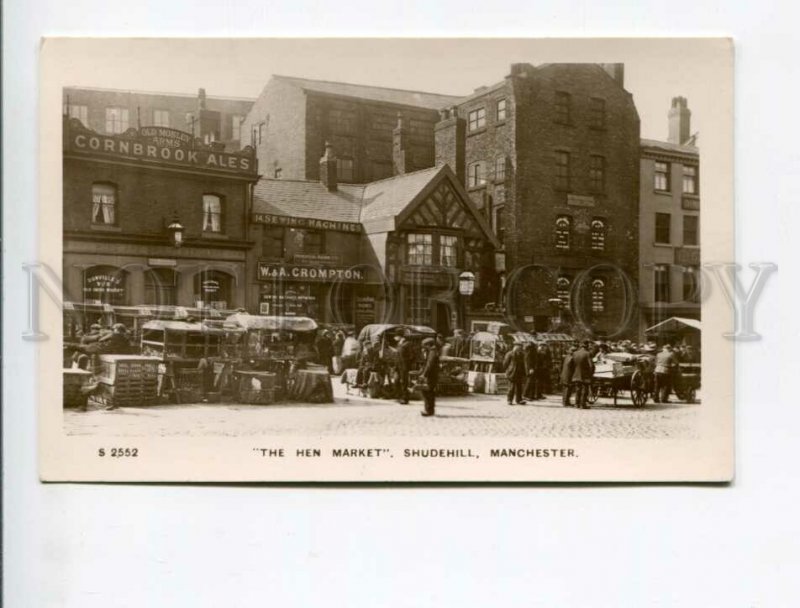 3173946 UK MANCHESTER Hen Market Shudenhill Vintage postcard