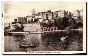 Old Postcard Bastia Citadel and Old Town