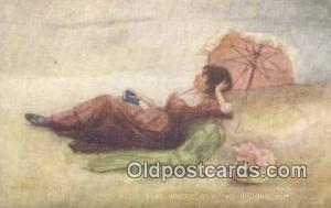 Artist Signed Postcard Post Cards Old Vintage Antique  Artist Unknown Postcar...