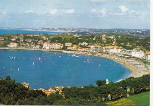 BF31868  cote basque vue sur la baie de st jean de luz  france front/back image