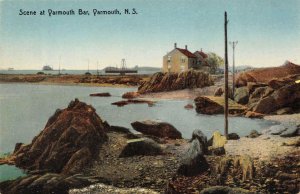 Scene at Yarmouth Bar YARMOUTH, N.S. Nova Scotia, Canada c1910s Vintage Postcard