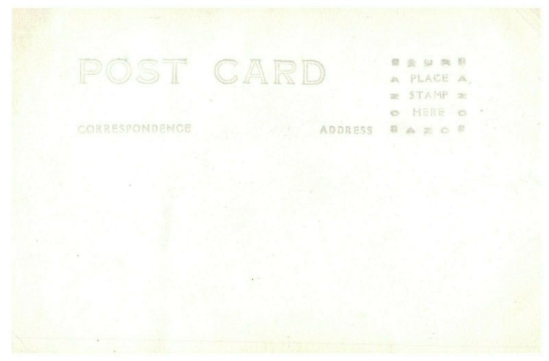 C.1910 RPPC U.S. Large Motor Powered Boat Azo. Vintage Postcard P120