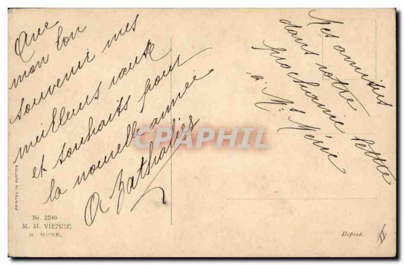 Postcard Old Female Dog Fancy