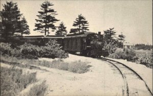 Edaville Passenger Train Cranberry Belt Line Vintage Postcard