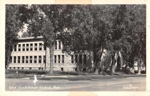 Choteau Montana Grade School Real Photo Antique Postcard J66109