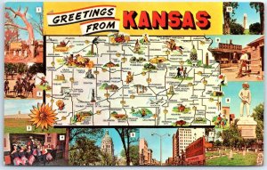 M-55551 Greetings from Kansas USA