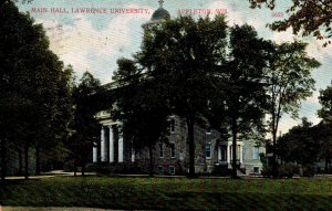 Main Hall,Lawrence University,Appleton,WI