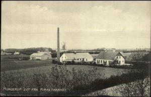 Denmark Hunderup Set Fra Kirketaarnet c1910 Postcard