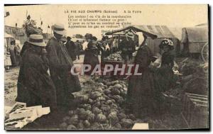 Old Postcard The Life to Champs Fair