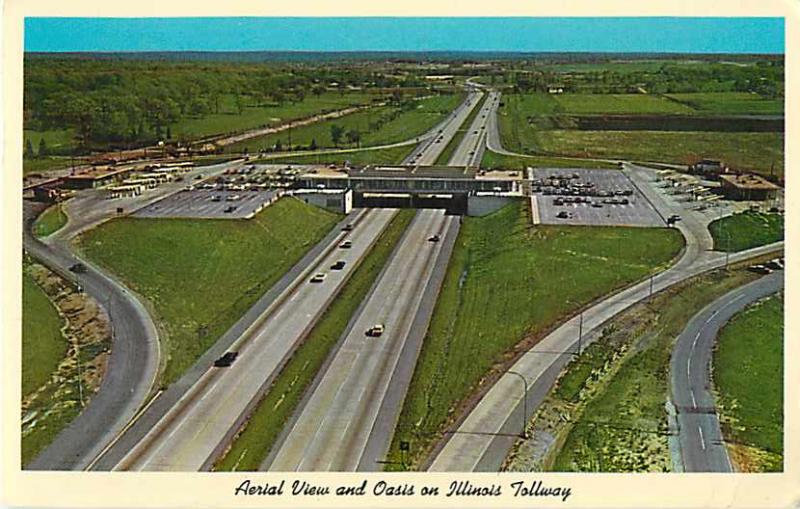 Air View of a Oasis on Illinois Tollway IL, Belvidere?