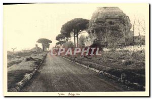 Old Postcard Roma Via Appia