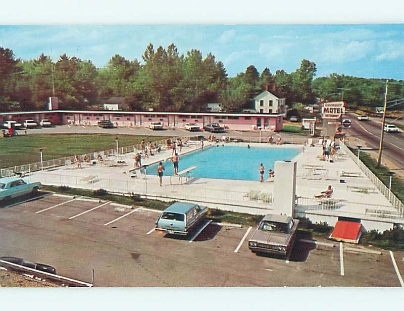 Unused Pre-1980 OLD CARS & OGUNQUIT MOTEL Ogunquit Maine ME s5865