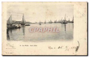 Sete - This - 1903 - The Fishing - Evening d & # 39ete - Old Postcard