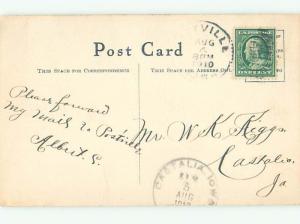 Pre-Linen Comic signed COBB SHINN - GIVING AN APPLE TO THE POOR AB9162