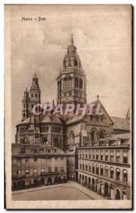 Old Postcard Mainz Dom