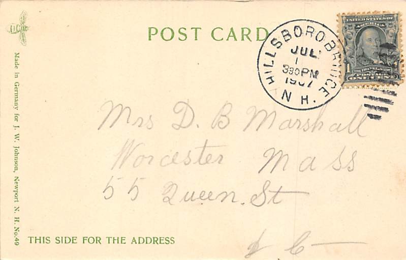 Buffalo, Corbin's Park New Hampshire, USA Buffalo 1907 