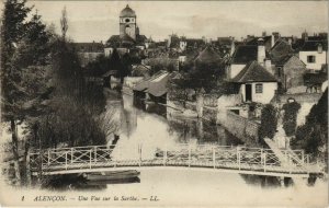 CPA ALENCON - Une Vue sur la Sarthe (138384)