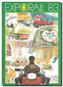 Modern Postcard 9th International Exhibition Railroad