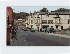 Postcard Llangollen High Street, Llangollen, Wales