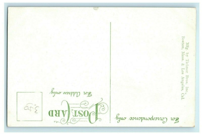 c1910 Methodist Church Long Beach California CA Antique Postcard 