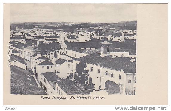 Panorama , Ponta Delgada , Azores, 1890s