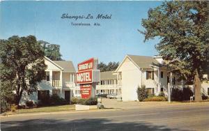 Tuscaloosa Alabama~Shangri-La Motel~1950s Roadside Postcard