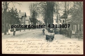 h358 - NETHERLANDS Amersfoort Postcard 1907 Utrechtschestraatweg