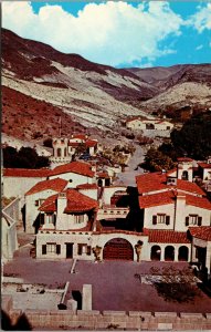 Vtg 1950s Death Valley Scotty's Castle California CA Unused Chrome Postcard