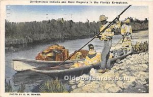 Everglades Seminole Indians, Florida USA 1935 