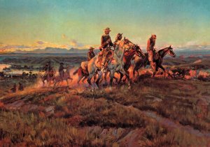 Men of the Open West,Charles Russell,Western Painting