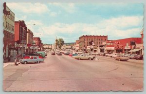 Keene New Hampshire~Main St~Standard Chrome Postcard