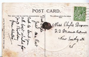 Genealogy Postcard - Family History - Brown - New Southgate - London N   U3788