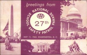 Social History National School Safety Patrol Parade 1963 Washington DC PC gfz